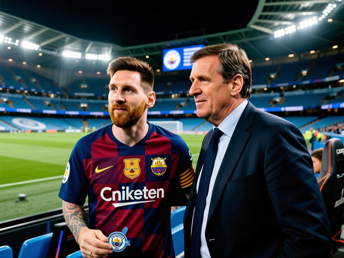 拉波尔塔十几年前拒绝曼城对梅西的误会报价！几年前却背叛梅西！  第1张