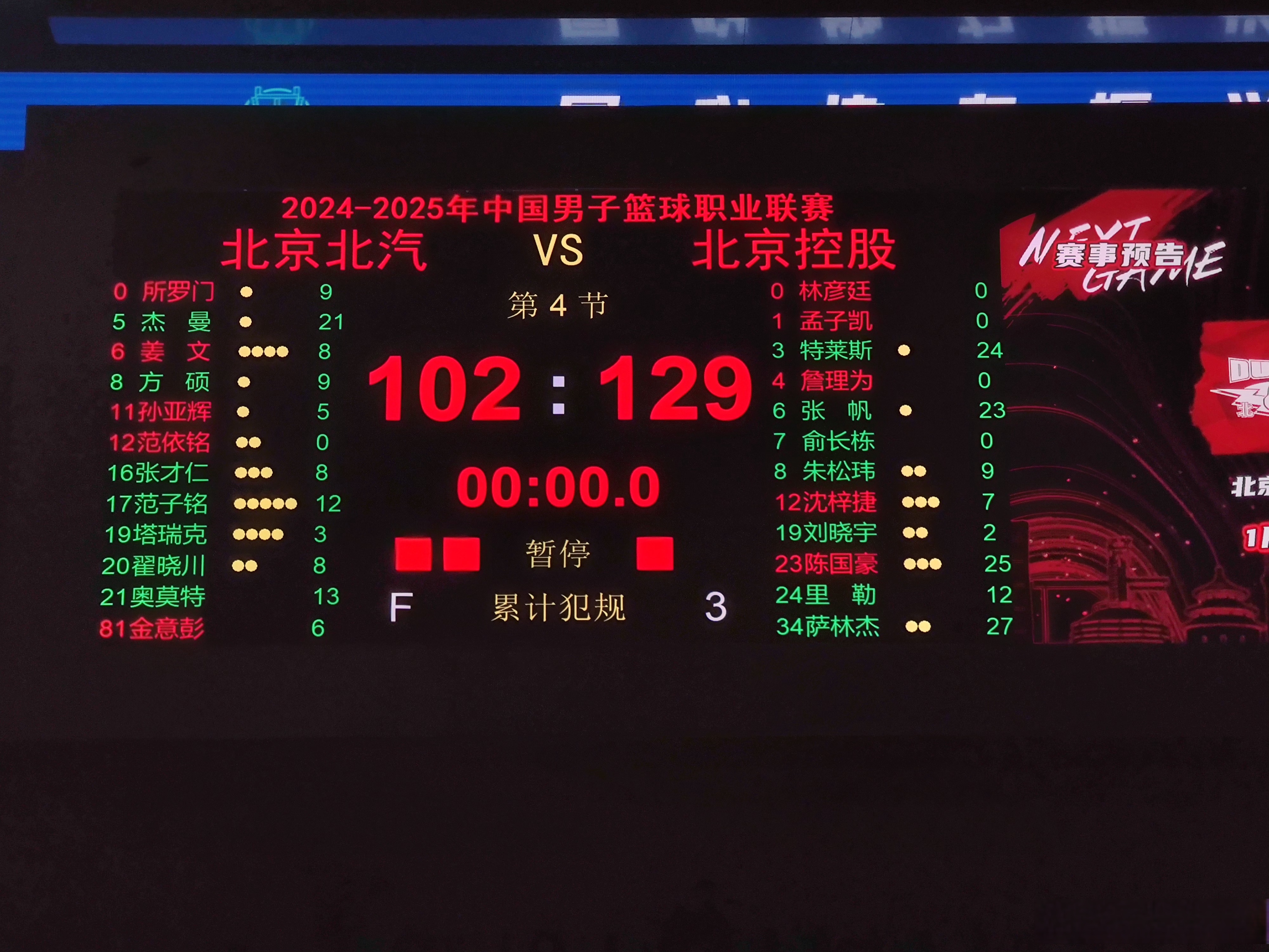 北京队失分不断，艰难追赶季后赛前景的简单介绍